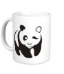 Керамическая кружка «Подмигивающая панда» - Фото 1