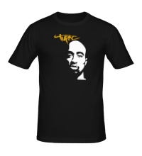 Мужская футболка Tupac face