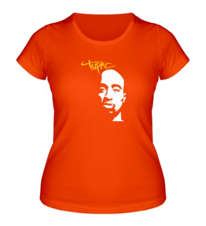 Женская футболка «Tupac face»
