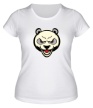 Женская футболка «Angry panda glow» - Фото 1