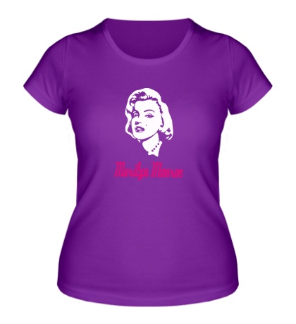 Женская футболка «Знаменитая Монро»