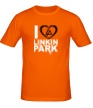 Мужская футболка «I love linkin park» - Фото 1