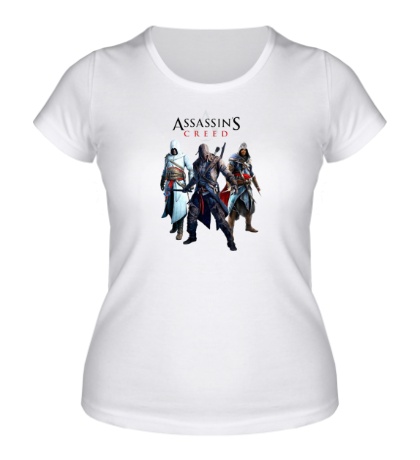 Женская футболка Assassins Creed Hunters