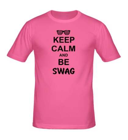 Мужская футболка Keep Calm & Be Swag