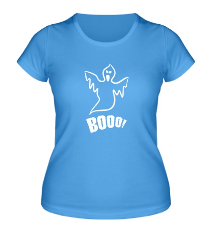 Женская футболка «Booo!»
