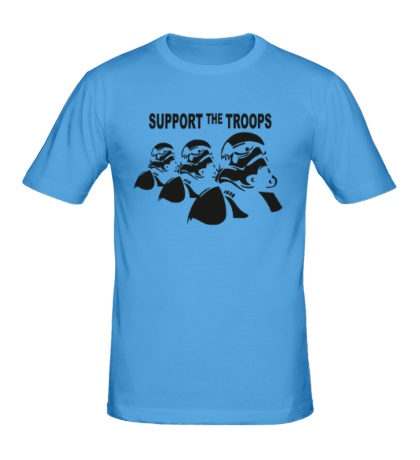 Мужская футболка Support the troops