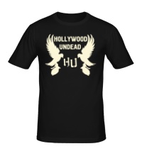 Мужская футболка Hollywood Undead Birds Glow