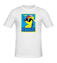 Мужская футболка Rainbow Dash: SWAG Style