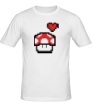 Мужская футболка «Влюбленный грибок из игры Марио» - Фото 1