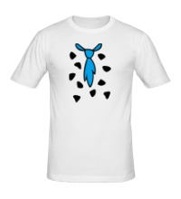Мужская футболка Галстук из мультика флинстоун, Flintstones