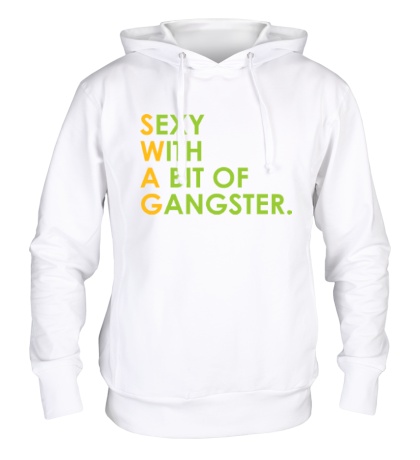 Толстовка с капюшоном Swag Sexy Gangster