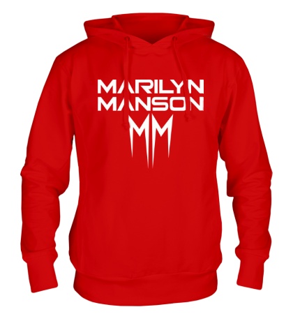 Толстовка с капюшоном Marilyn Manson