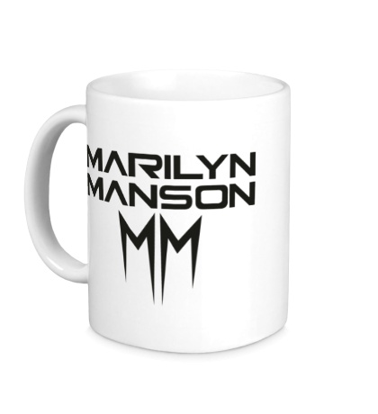 Керамическая кружка Marilyn Manson