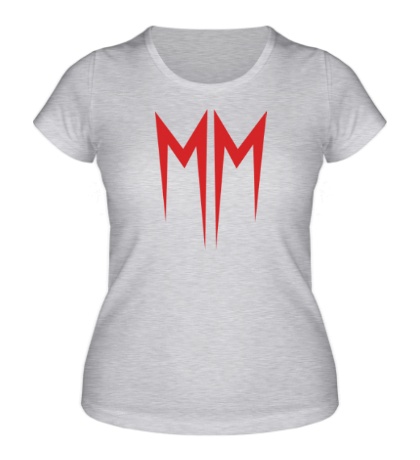 Женская футболка Marilyn Manson Symbol