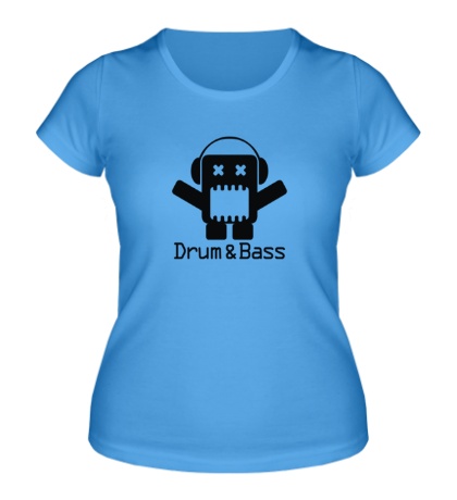 Женская футболка Drum & Bass Box