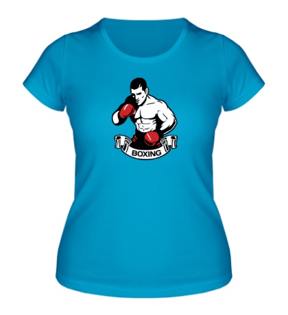 Женская футболка Mens Boxing