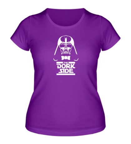 Женская футболка «The dork side»