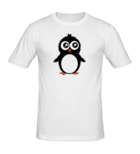 Мужская футболка Милый пингвин