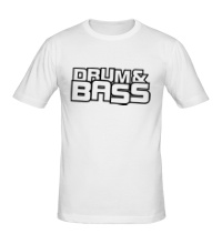 Мужская футболка Drum & Bass