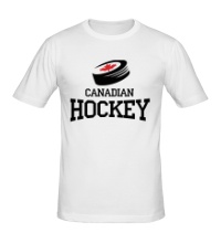 Мужская футболка Canadian hockey