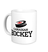 Керамическая кружка Canadian hockey