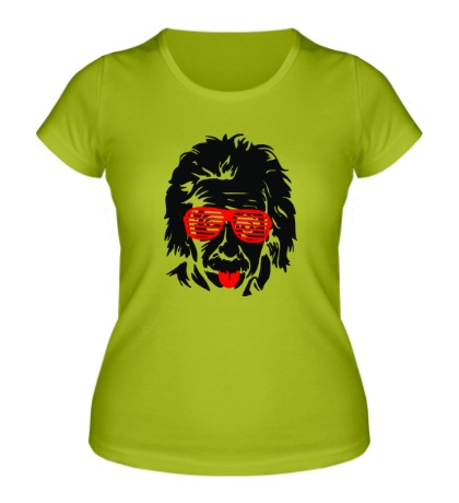 Женская футболка «Современный Эйнштейн»