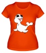 Женская футболка «Милый тюлень» - Фото 1