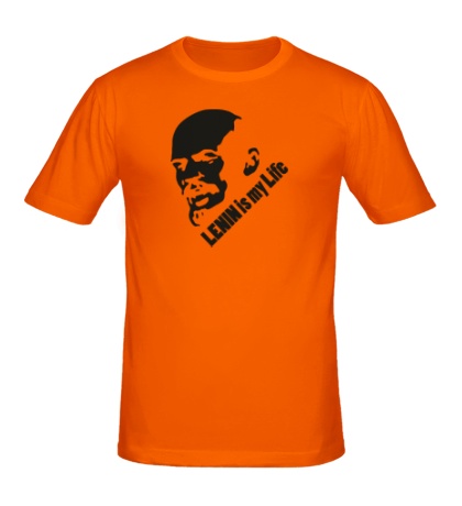 Мужская футболка Lenin is my life