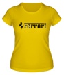 Женская футболка «Ferrari Line» - Фото 1