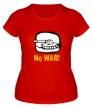 Женская футболка «No War» - Фото 1