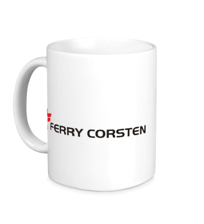 Керамическая кружка Ferry Corsten Logo