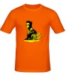 Мужская футболка «Bred Pitt: Fight Club» - Фото 1