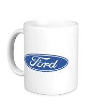 Керамическая кружка Ford Logo