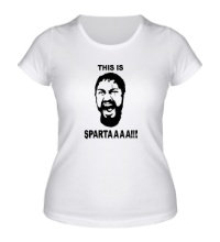 Женская футболка This is SPARTA!