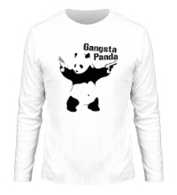 Мужской лонгслив Gangsta Panda