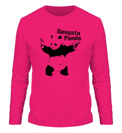 Мужской лонгслив «Gangsta Panda»