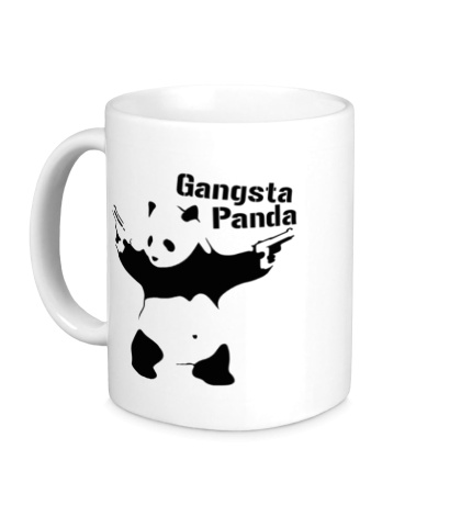 Керамическая кружка Gangsta Panda