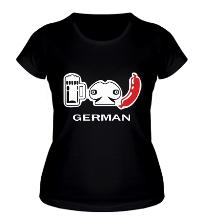 Женская футболка German