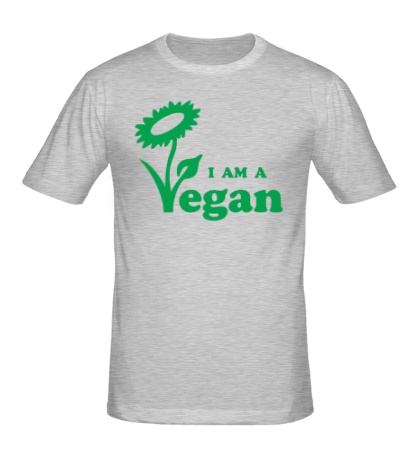Мужская футболка I am a vegan