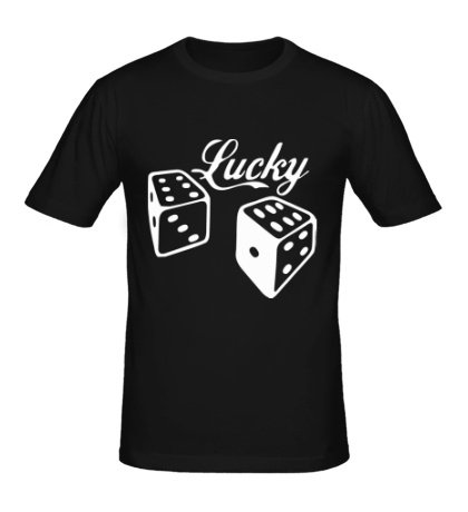 Мужская футболка Lucky