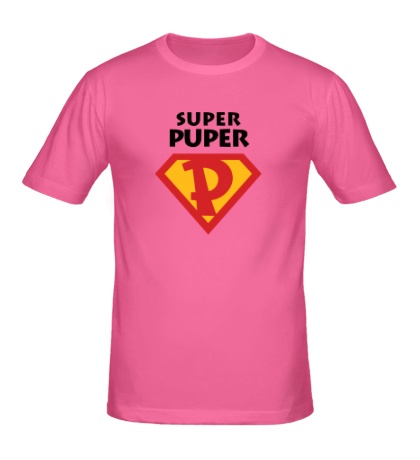 Мужская футболка «Super puper»