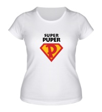 Женская футболка Super puper